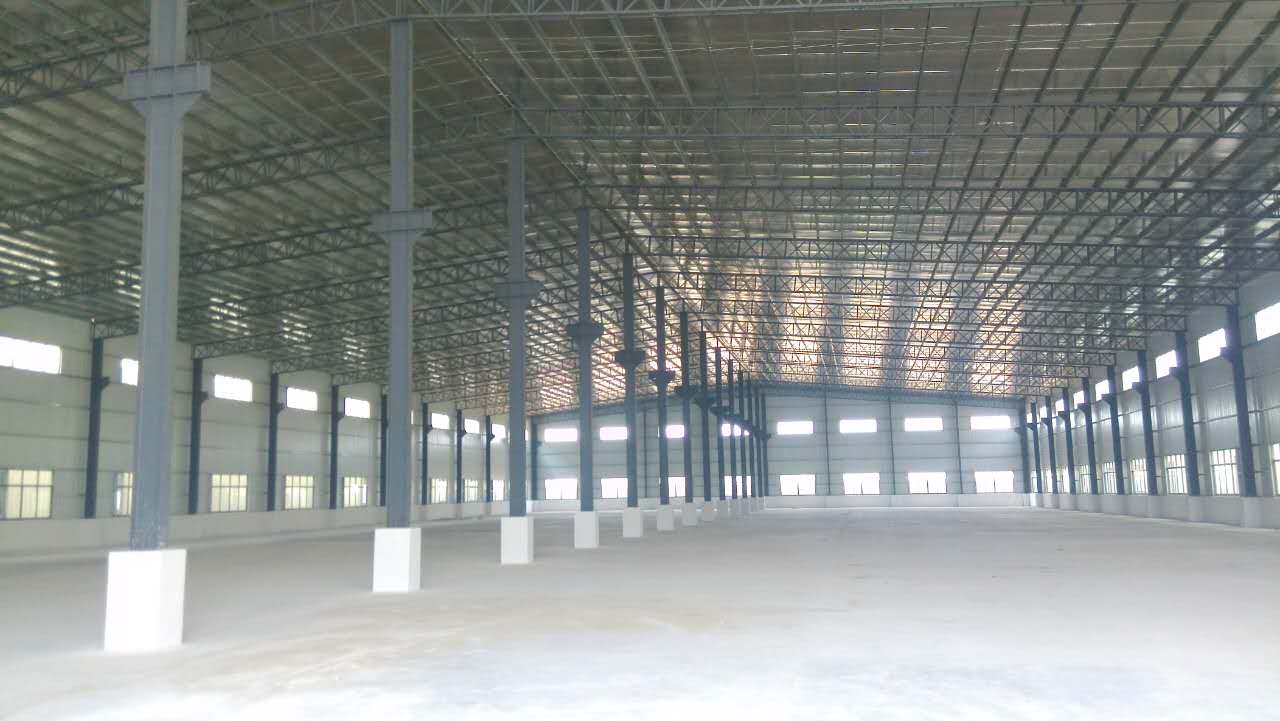 东莞常平独院单一层钢结构5200平方厂房出租带牛角