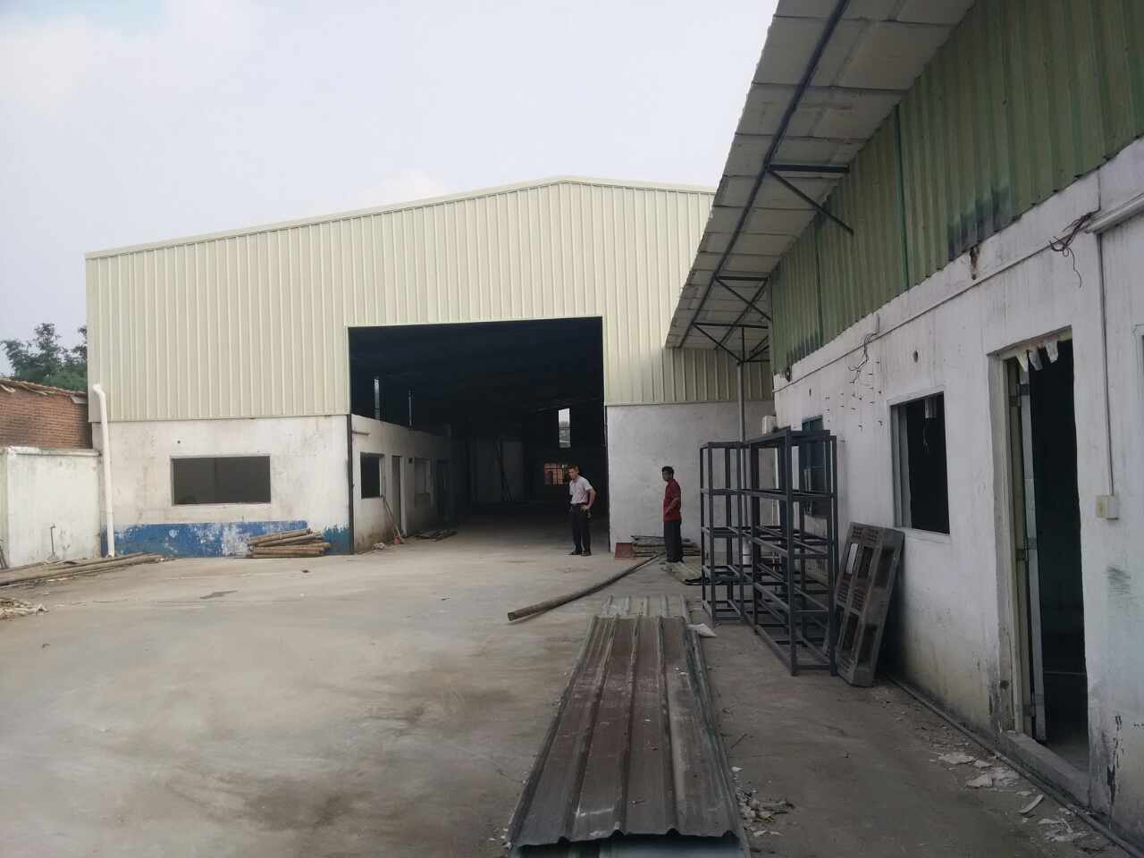 横沥新出独院单一层厂房1100平方厂房出租可做小污染