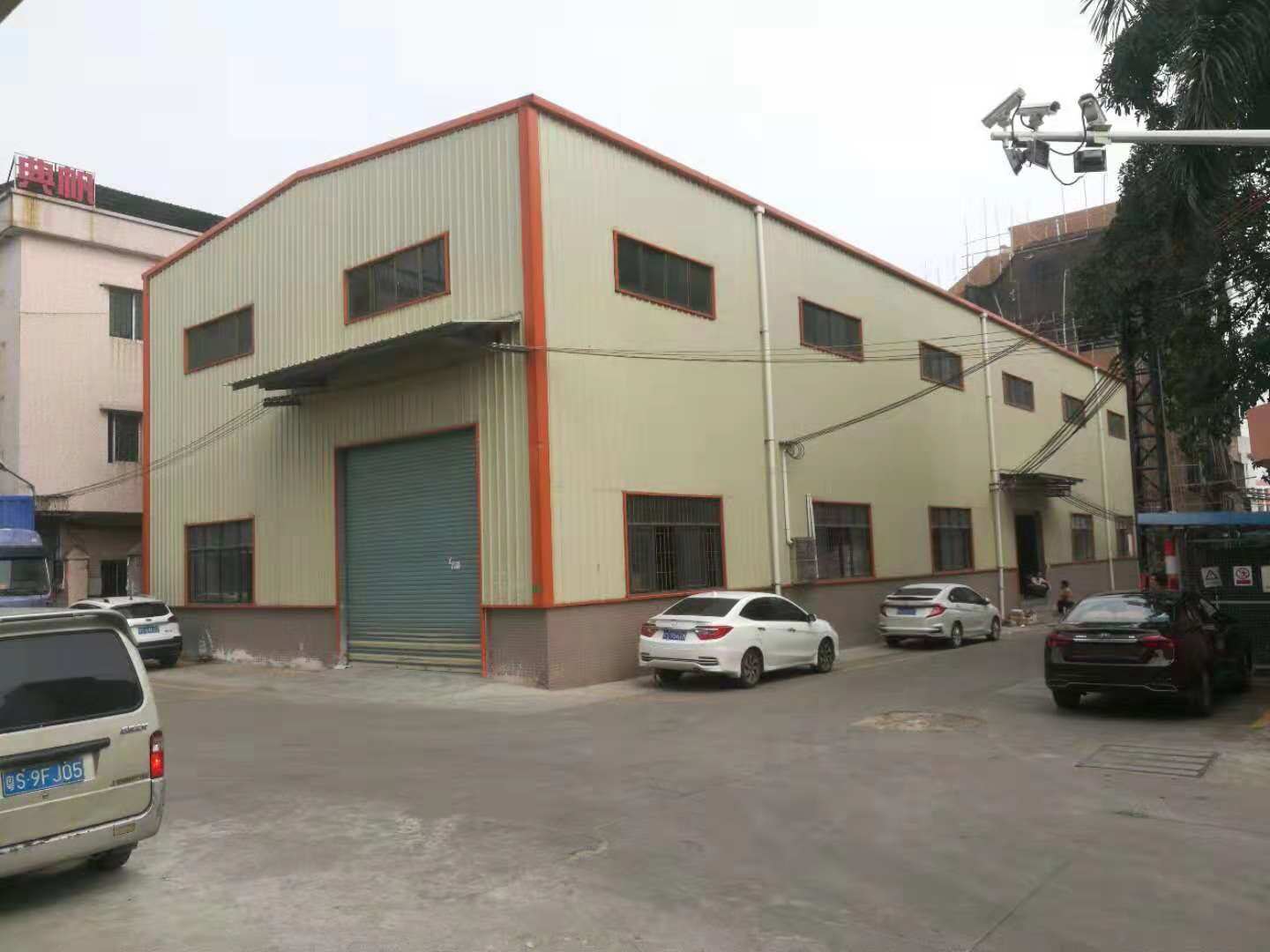东莞横沥新出原房东独栋钢结构厂房620平方厂房出租